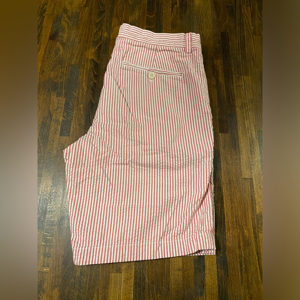 Vineyard Vines Breaker Shorts Mens 30 Striped Seersucker Golf Preppy Beachy